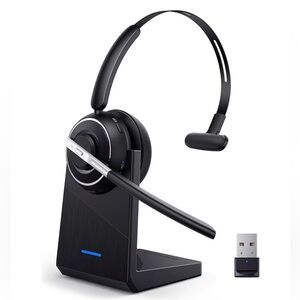 NEW $59.99 WIRELESS MONO HEADSET w/ NOISE CANCELING MIC